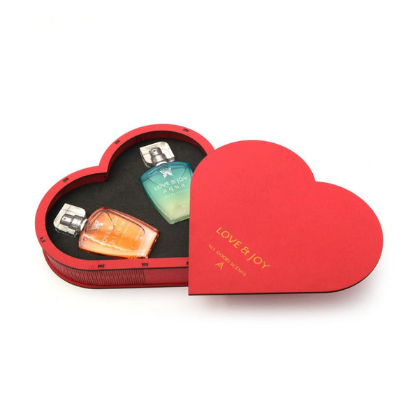 All Good Scents Love & Joy Heart Box EDP for Woman 2x30ml